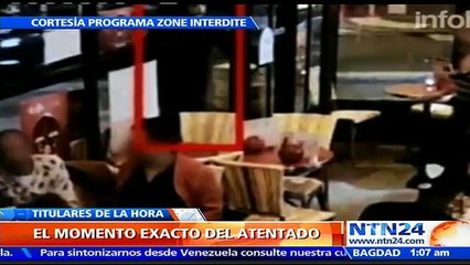 Enternecedoras imágenes: divulgan video del momento en el que terrorista se inmola en París el 13-N