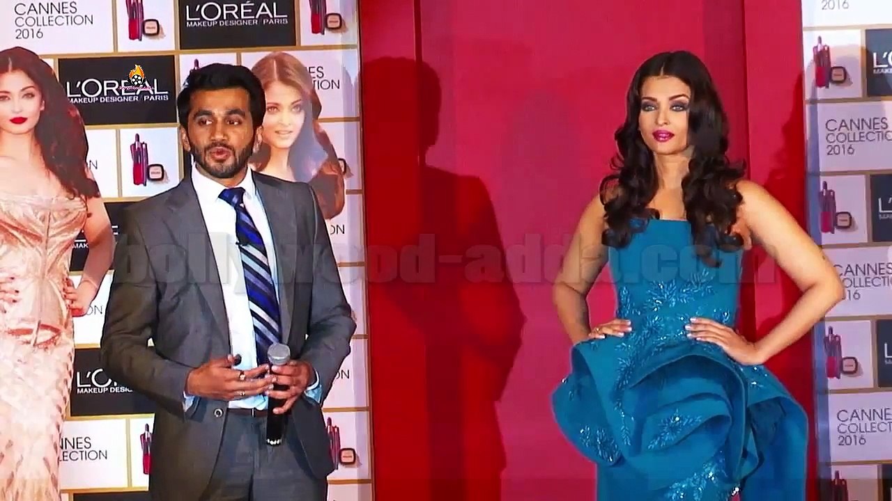 Aishwarya Rai Bachchan Launch Of Loreal Paris Cannes Collection 2016