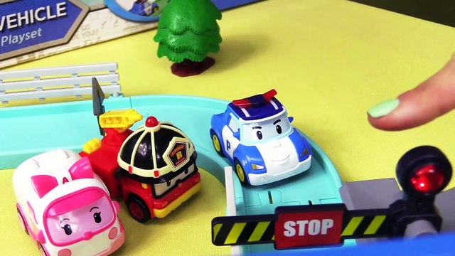 Мультфильмы про машинки - Робокар Поли - Правила Дорожного Движения для малышей СВЕТОФОР