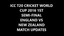 England won by 7 wickets (with 17 balls remaining) ENG vs NZ - T20 CWC 1st Semi Final Result