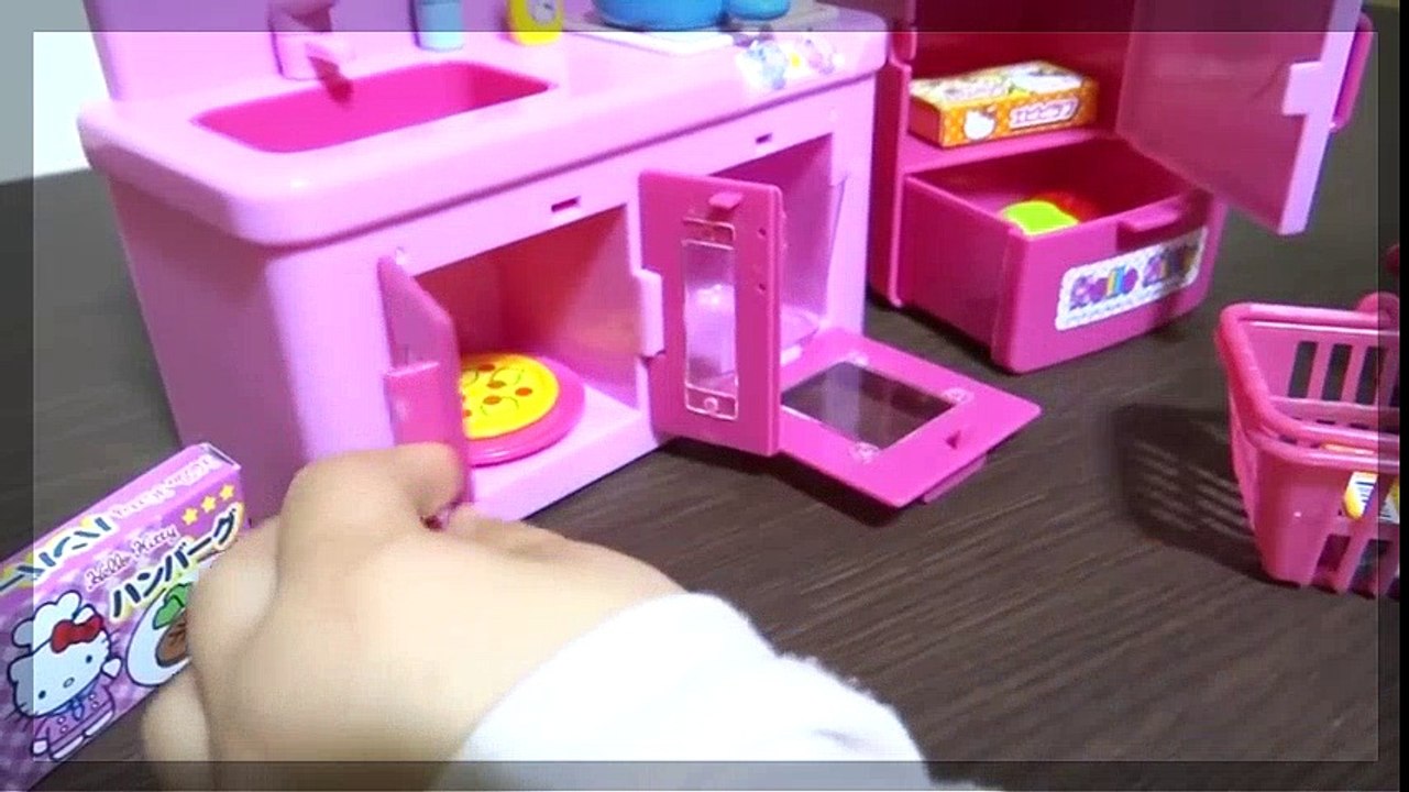 Kitty-Chan en la cocina, en conjunto, Kitty juguetes, JUGUETE de HELLO KITTY | HD