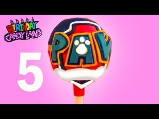 Paw Patrol Cake Pop Surprise Unboxing of Paw Patrol Episode 5 - BirthdayCandyLand