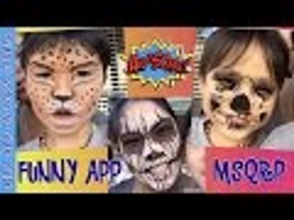 No Monday Blues with Funny App | MSQRP | Poop Face, Cry Baby, Tiger Face | Liam and Taylor's Corner