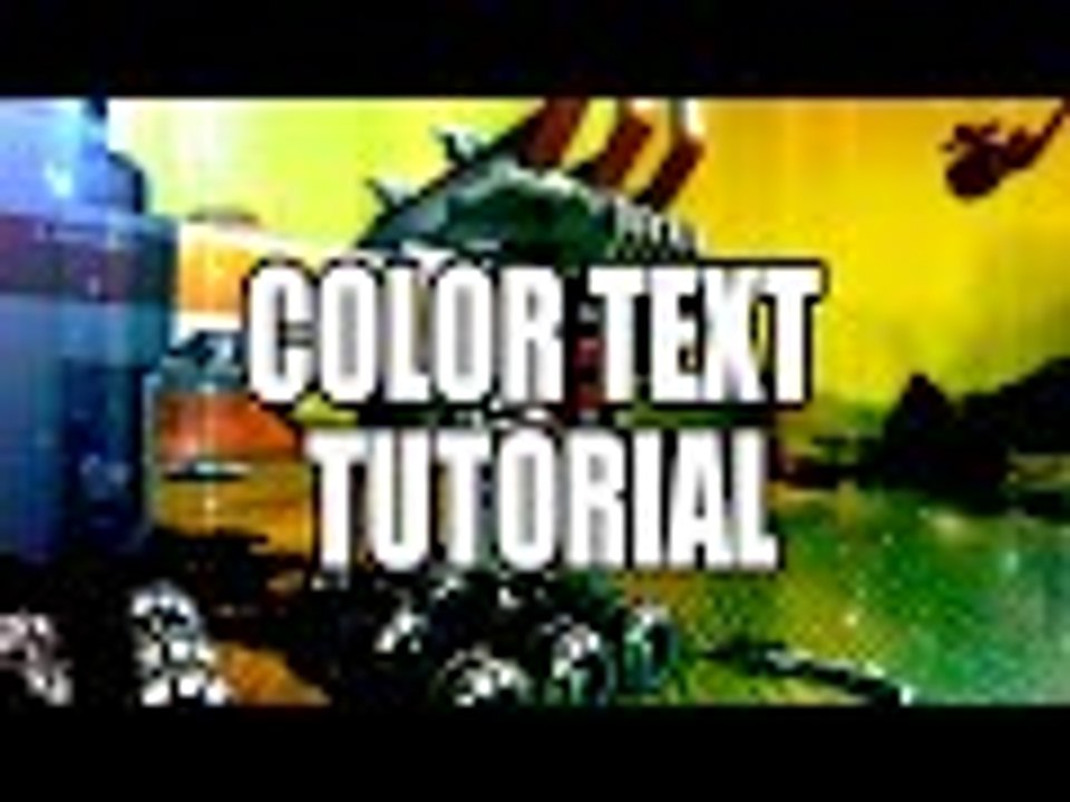 How To: Colored Text Tutorial Basic [Robocraft] {19/8/14}