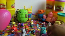 Angry Birds Play-Doh Surprise Eggs Peppa Pig Spongebob Squarepants Disney Cars 2 Toy Story