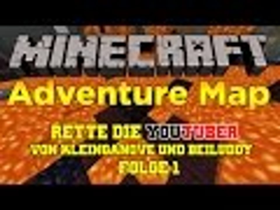 MINECRAFT: Adventure Map - Rette die YouTuber - Folge 1/2 [HD - 60 FPS] | PapierLP