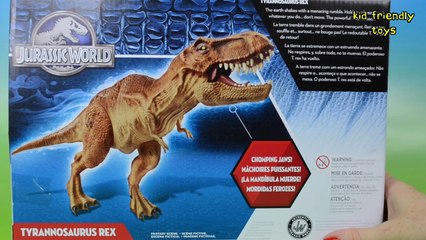 Jurassic World Tyrannosaurus Rex ( T Rex ) kid friendly toys