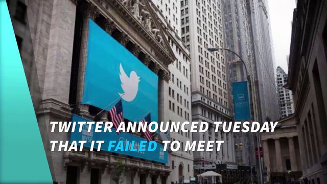 Twitter's first-quarter earnings fall short of expected revenue