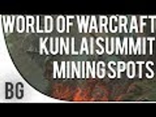 WoW Mists of Pandaria: Best Mining Spots - Kun Lai Summit - Dutch Commentary