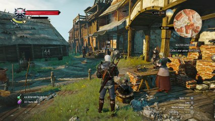 WITCHER 3 DEATH MARCH! WALKTHROUGH 168 - CONTRACT THE MYSTERY OF THE BYWAYS MURDERS