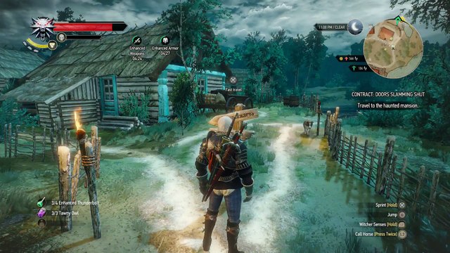 WITCHER 3 DEATH MARCH! WALKTHROUGH 171 - CONTRACT DOORS SLAMMING SHUT THERAZANE BOSS