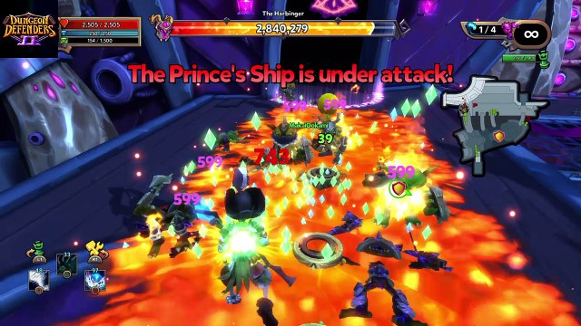 Dungeon Defenders II weird sky glitch