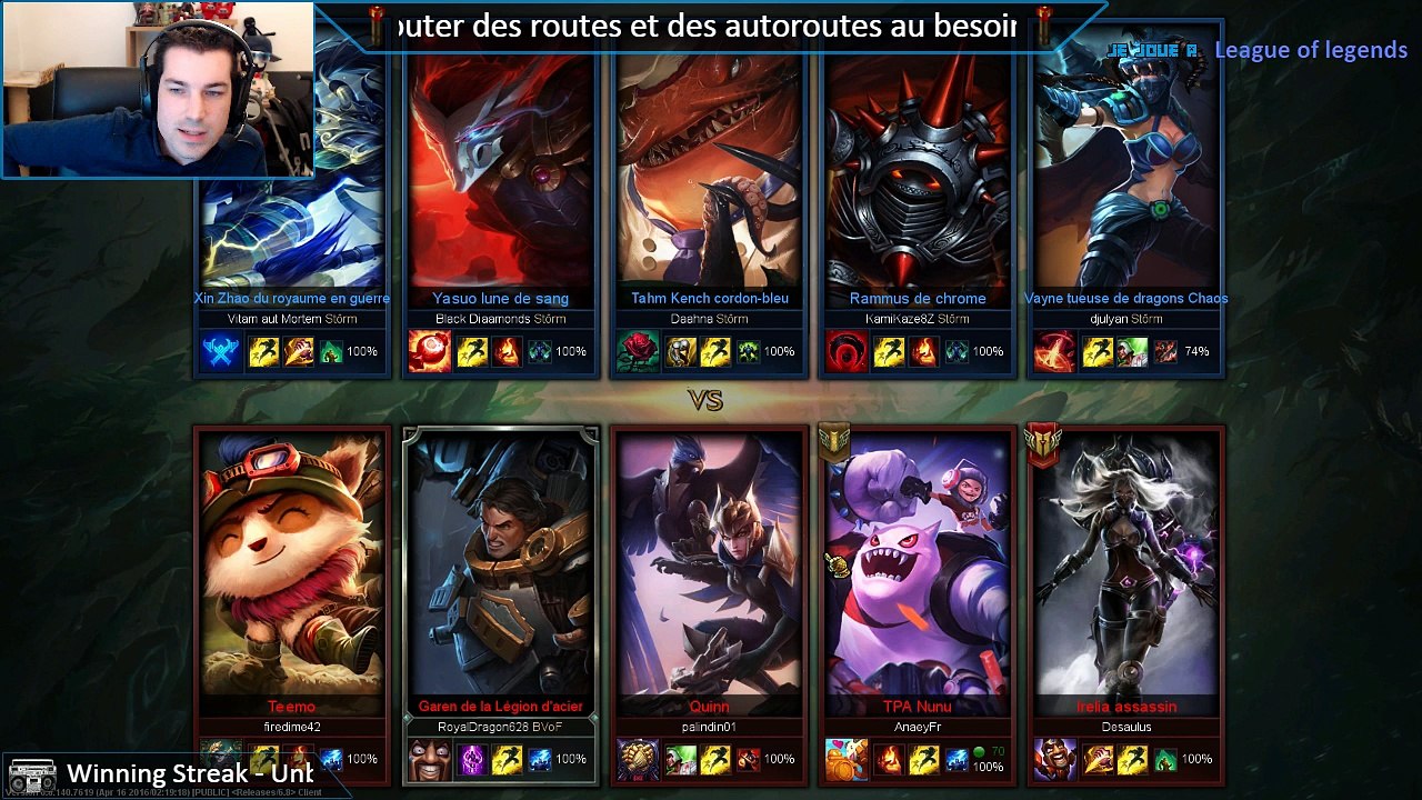 21/04 - Lol - Nunu mid