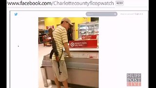 Moms Demand Action square off with Open Carry Texas INSIDE TARGET