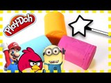 Angry Bird Play Doh Surprise Egg and more! Играть Doh сюрприз яйца ovos plasticina surpresa