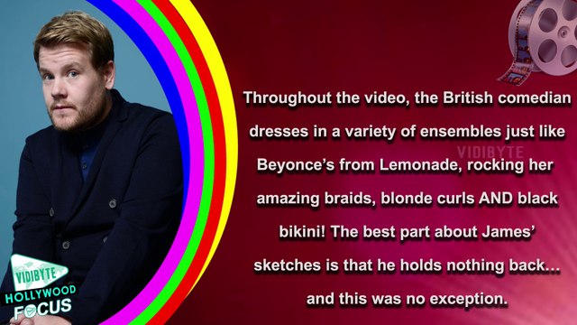 James Corden Spoofs Beyonce's 'Lemonade'