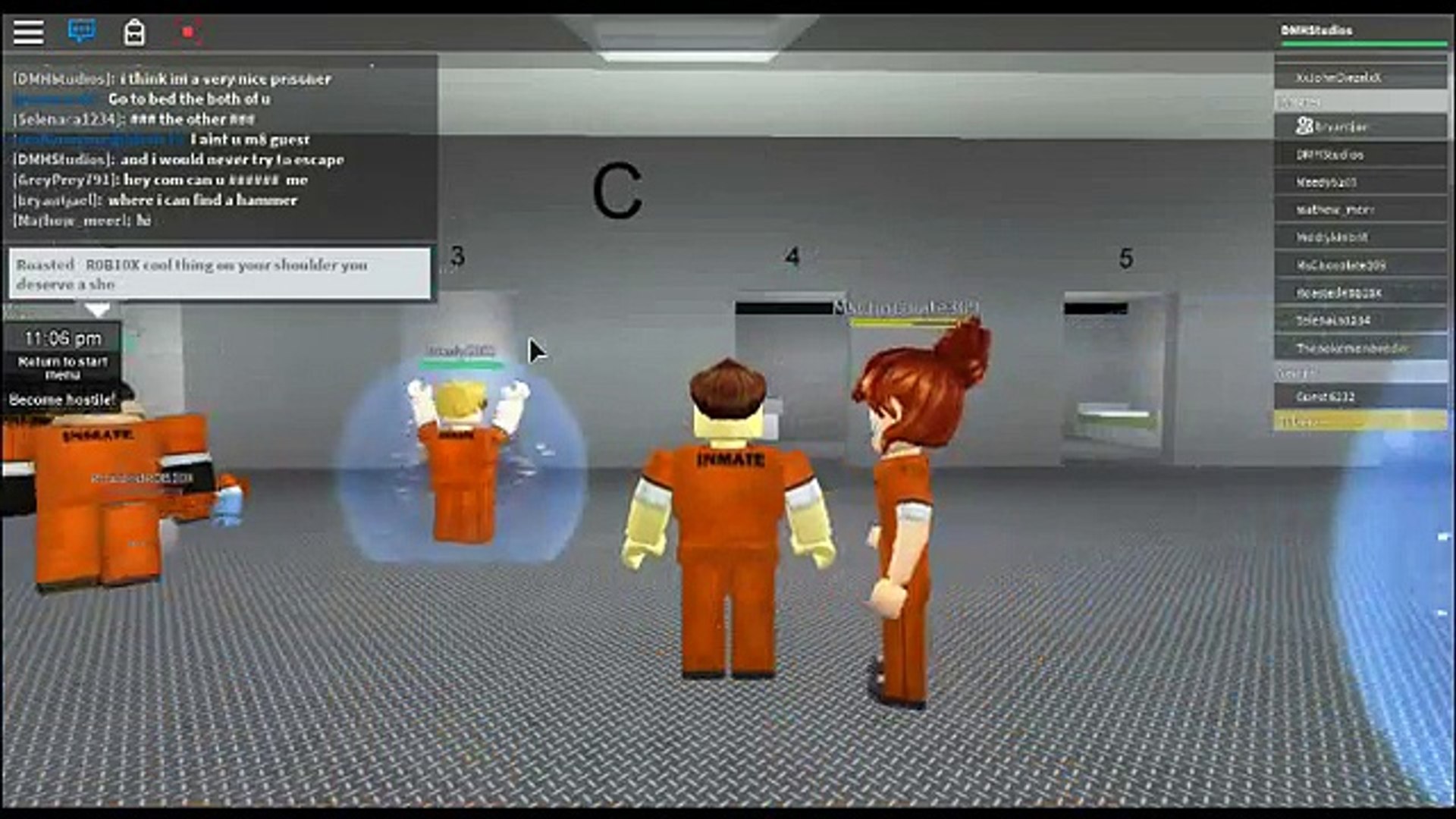 Roblox Prison Life V0 6 Beating Up Officers And Fellow Prisoners And Finding A Hammer Video Dailymotion - best roblox prison life player verse