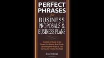 Perfect Phrases for Business Proposals and Business Plans Perfect Phrases Series
