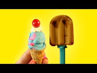 Play Doh (Play Dough) Ice Cream Super Video for Children ♥