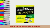 PDF  Linux Smart Homes For Dummies Free Books