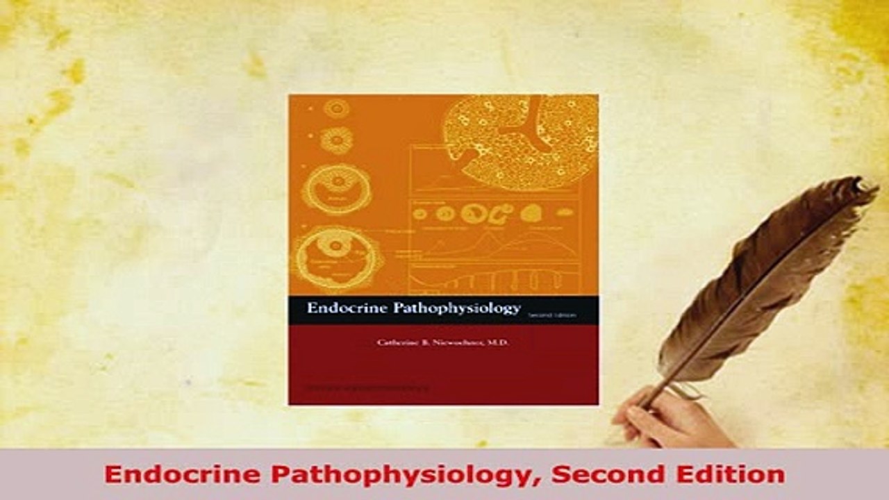 PDF  Endocrine Pathophysiology Second Edition Ebook