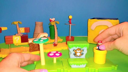 World of Nintendo Wii U Mario Bros Microland and Figures