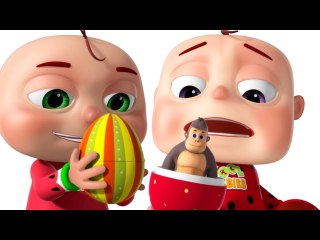 Video herunterladen: Five Little Babies Opening The Eggs Children Songs - Nursery Rhymes For Kids With Lyrics - 3D Nursery Rhymes For Children