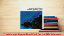 Download  Fractals and Chaos Simplified for the Life Sciences PDF Online