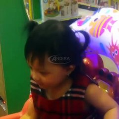 Expresi Lucu Arsy Addara Saat Naek Dingdong l Anang Hermansyah & Ashanty