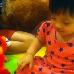 Lucunya Arsy Addara Suapin Elmo Kertas l Anang Hermansyah & Ashanty
