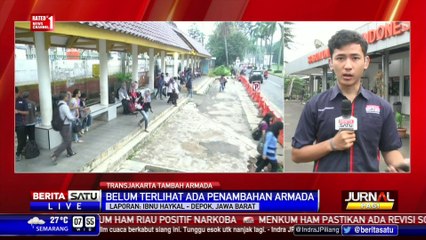 Belum Nampak Penambahan Armada TransJakarta di Depok