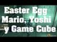 Metal Gear Solid - Easter Egg: Mario, Yoshi y una GameCube interactivas