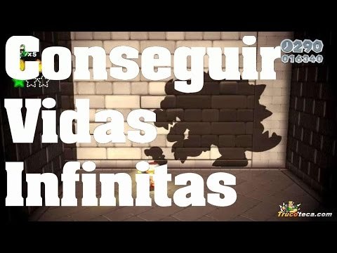 Super Mario 3D World - Truco: Como Conseguir Vidas Infinitas