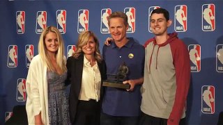 Coach Kerr Honored as NBA Coach of the Year