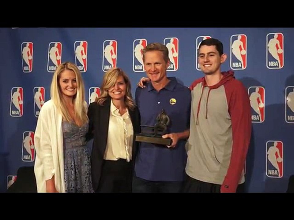 Coach Kerr Honored as NBA Coach of the Year
