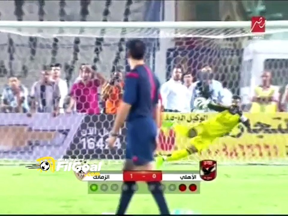 ضربات الحظ السيء الترجيحية  كأس السوبر الأهلي يفوز على الزمالك فالسوبر تعليق مدحت شلبى 14/9/2014
