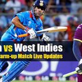 India vs West Indies Live Match - ICC World T20 2016 warmup match