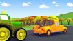 Tractor and Tom the Tow Truck Cars & Trucks construction cartoon for children