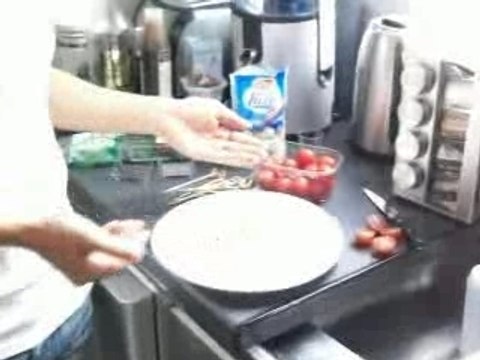 Tapas: Brochettes tomates mozzarella recette