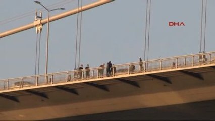 Boğaziçi Köprüsü'nde İntihar Girişimi
