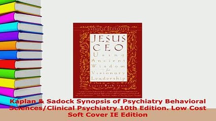 PDF  Kaplan  Sadock Synopsis of Psychiatry Behavioral SciencesClinical Psychiatry 10th Free Books