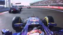 F1 Classic Onboard: 2014 Russian Grand Prix, Sebastian Vettels opening lap