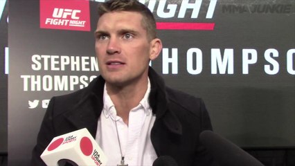 Stephen 'Wonderboy' Thompson says it's 'weird' fighting friend Rory MacDonald