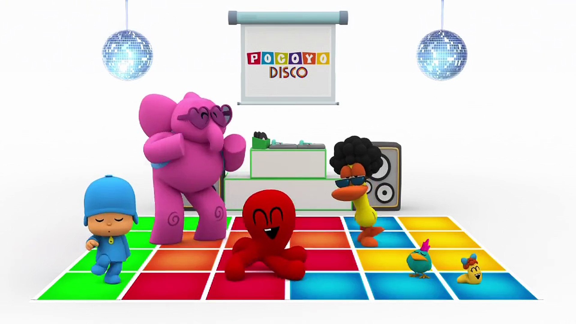 ⁣♫ NEW SONG - Pocoyo Disco! ⎹ Learn Spanish with Pocoyo ♫