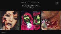 Arkham City Harley Quinn makeup tutorial