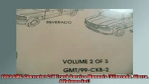 FAVORIT BOOK   1999 GMC Chevrolet CK Truck Service Manuals Silverado Sierra 4 Volume Set  FREE BOOOK ONLINE