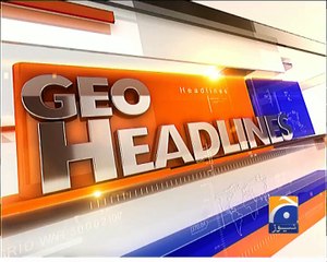 Geo News Headlines - 27 April 2016 - 0800