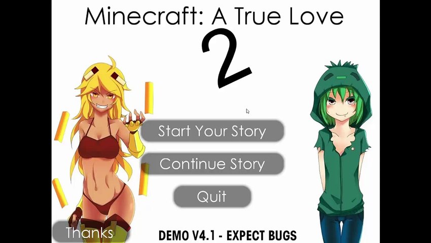 All Chicks Be Like ! - Minecraft a Love Story 2 (Creeper & Skeleton Ending)  - video Dailymotion