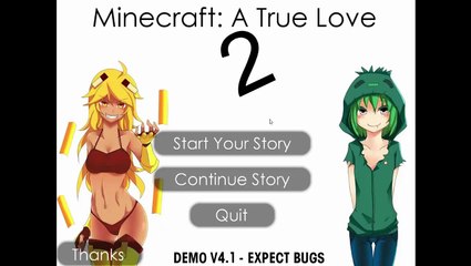 All Chicks Be Like ! - Minecraft a Love Story 2  (Creeper & Skeleton Ending)