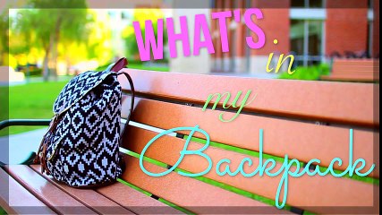 De regreso a la Escuela ♡ ¿Qué hay en Mi Mochila + DIY Tumblr Mochila | HD